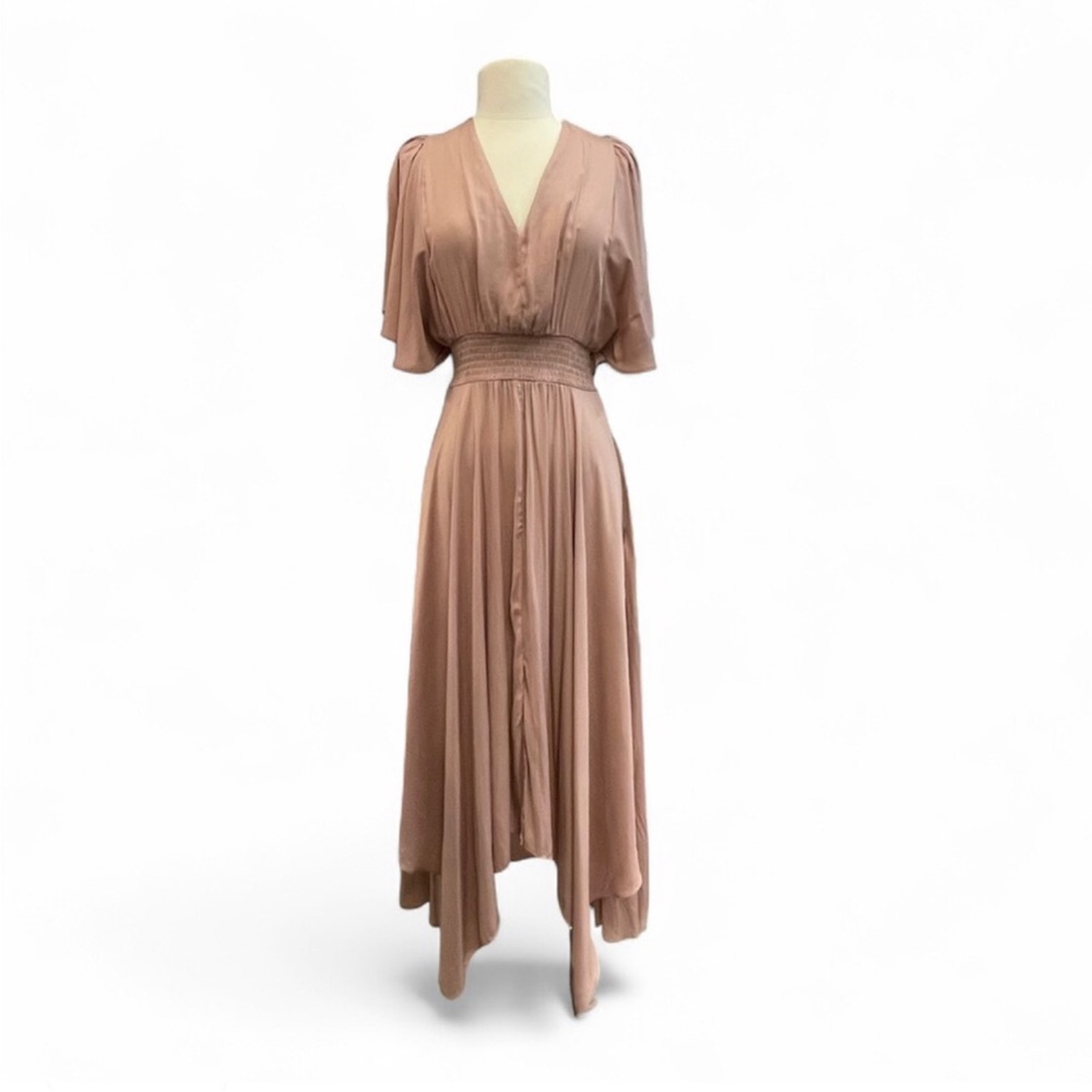Chic Women's Blush High Low Dress